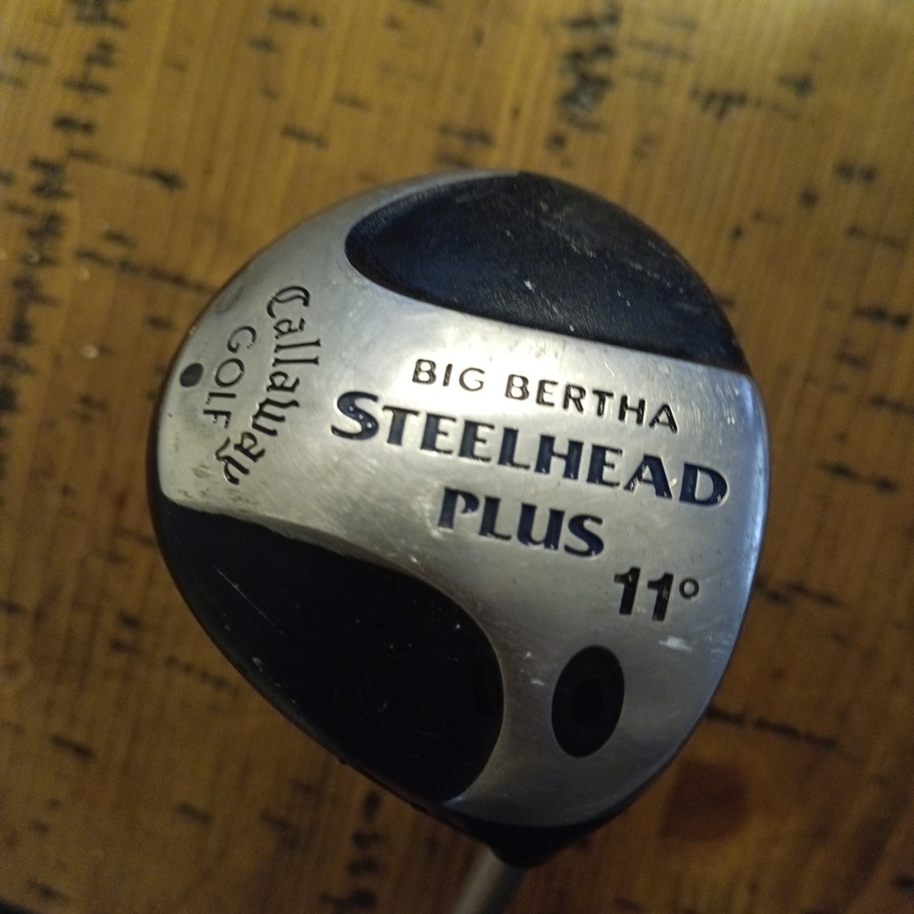 Callaway Big Bertha Steelhead Plus 11 Degree Driver Right Hand Gems Graphite
